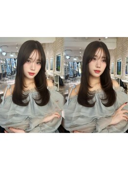 丁寧なカウンセリング×骨格に合わせたカット♪[学割U24/前髪カット/韓国/顔周り/レイヤーカット]
