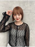 切りっぱなしボブ/タッセルボブ