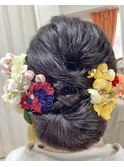 成人式ヘアセット