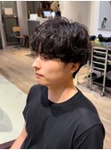 初めてのパーマでも◎ラフな質感が人気のシャドウパーマ