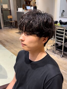 フィフス(fifth) 初めてのパーマでも◎ラフな質感が人気のシャドウパーマ