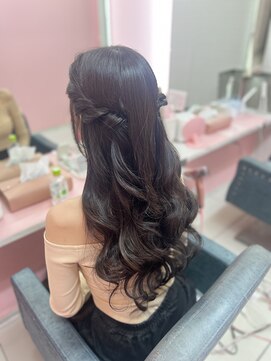 シーズン 大阪(SEASON) 【ヘアセット】ハーフツイン/ライブ/ナイトワーク/梅田駅