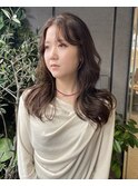 【ミディアム】巻き髪ハイレイヤー