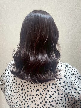 アクセ 20代30代40代☆艶髪暗髪☆大人可愛いウェーブロング