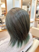 パステルアトリエドゥ(PASTEL ATELIER DEUX) インナーカラー×ハイライト