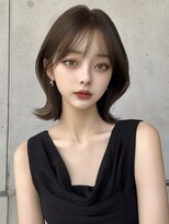 ユーフォリア 銀座(Euphoria) 韓国/小顔/黒髪/ココアベージュ/銀座/レイヤーカット