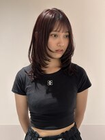 マイル 渋谷(mile)&nbsp;カシスカラー×ミディアムレイヤー