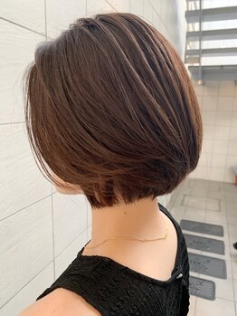 パルク(PALK)の写真/再現性&持続性◎!時間がたってもまとまるカットで、家でのスタイリングも楽々♪朝の準備が楽しくなります