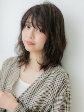 カバーヘア ブリス 川口(COVER HAIR bliss) グレーベージュ韓国巻き小顔くびれレイヤーカットX川口30代40代