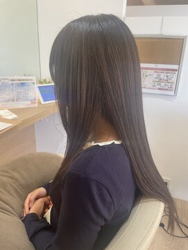 クララ ジャパン みらい平店(CLALA JAPAN) ピンクグレージユ&カット