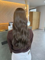 クルムバイルチア(Kulm by Luccica) (Kulm by luccica moe)髪質改善カラーオリーブベージュ