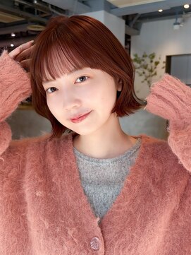 シオン(shion) 前髪カット小顔おくれ毛顔周りレイヤーショート_F21274