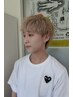 【ダブルカラー】ケアブリーチ+カラー+カット ￥24200