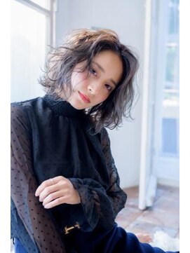 アンククロス 表参道(ANKH CROSS) 【ANKH CROSS表参道】外国人風グレージュ×ウェーブ