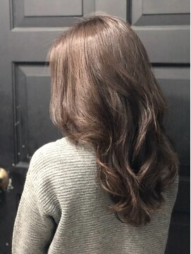 アリュウル 表参道(ALLURE) ラベンダーベージュ × かきあげレイヤー Allure 【千葉英樹】