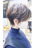 mag佐藤聖ことりベージュクールショートコンマヘア