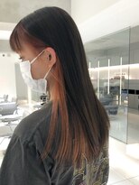 レイズ 立川(RAYS)&nbsp;【RAYS】インナーカラー×テラコッタオレンジ