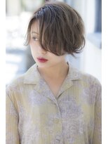 ミエル ヘア 新宿(miel hair)&nbsp;〈mielhair新宿〉透明感　アッシュ　耳掛けショート