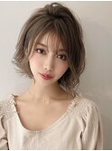 大人っぽミストバング外ハネボブ