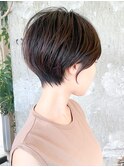 大人綺麗美シルエットショートボブ/30代40代50代