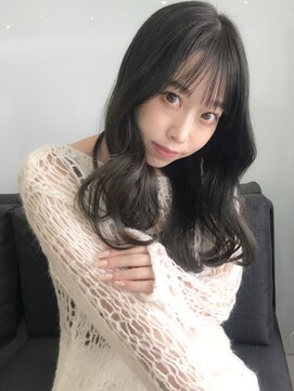 ラブクロムトーキョー オモテサンドウ(LOVECHROME OMOTESANDO) 韓国風くびれヘア☆ダークグレージュメルティカラー