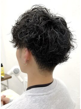 ロミーオム 本厚木(ROMMY. Homme) 波巻きスパイラルパーマ☆メンズマッシュヘア！ロミーオム