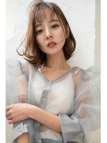 ピンク バイ アンジェリカ 瓢箪山店(PINQ by ANGELICA)&nbsp;#PINQ #レイヤーボブ #シースルーバング