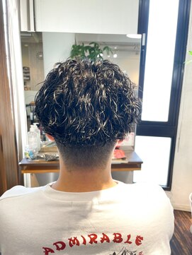 アトリエアルシュ(atelier ARCHE) メンズなみ巻きパーマ　ツイストスパイラル