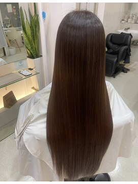 美容室レ・アール スーパーロング　サラサラスタイル