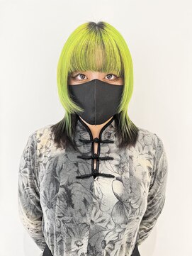 ハイブ 金沢(Hive) 10代20代ブリーチハイトーンカラーツヤ髪スタイル髪質改善