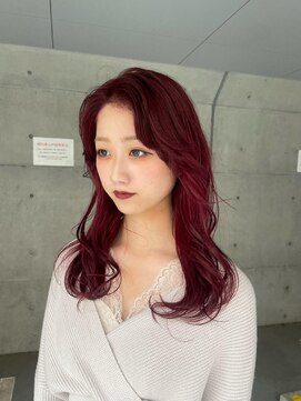 レコ 渋谷(LECO) ディープレッドカラー