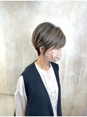白髪ぼかし/脱白髪染め/脱白髪染めハイライト/透明感