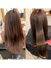 【髪質改善】艶髪が叶う！イマヘア酸性ストレート＋カット＋カラー