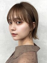 キラ 渋谷(KILLA)&nbsp;★外ハネボブ/シースルーバング＆ココアベージュ