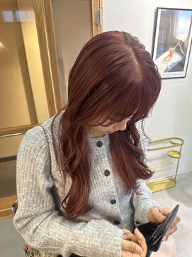 ニール シトロン 名古屋 伏見 丸の内(NEELU citron) 【Neeluscuro_yuna】ピンクブラウン