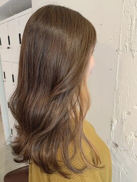 アルジャーノン グリーン(ALGERNON GREEN) イヤリングカラー　ベージュ　透明感　髪質改善【高木】