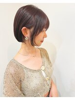 リングケー(Ling K) ダークベリー×ショートボブ