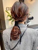 ティダスマイル(tida smile)&nbsp;ヘアアレンジお客様スタイル