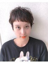 ルア モアナ バイ ヘッドライト 小田原2号店(Lua Moana by HEADLIGHT)&nbsp;【Moana Lua】#ベリーショート#前髪カット#小顔ショート