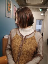 ヨー(Yoh-)&nbsp;【ミニボブ/阿部達哉】シャートボブ/切りっぱなしボブ/外ハネ