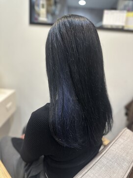 ラビス クローバー(Lovis clover) 『ゆうあ』ブルーブラック×ブルーカラー♪♪熊谷/ブリーチ