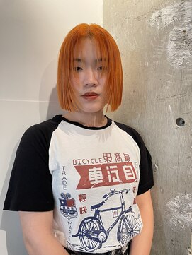 ゼストカロン(ZEST Kalon) ミニボブ オレンジカラー ボブレイヤー『IBU』