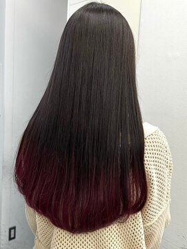 シエロバイシエスタ 池袋(cielo by siesta) ☆レッドバイオレッドグラデーション☆