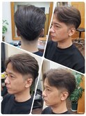 アッシュグレーで透明感カラー☆