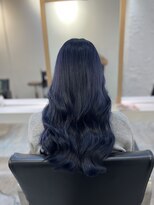 ブレンド 渋谷(BLend)&nbsp;縮毛矯正.レイヤーカット.ブルーブラック.髪質改善. 黒髪