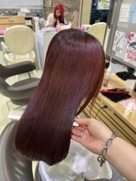 ゼスト 吉祥寺店(ZEST) 髪質改善/チェリーレッド/ブリーチなし/吉祥寺yuna