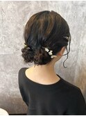ツインお団子アレンジ