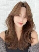 アマトウキョウ アユンチェ(AMA TOKYO×AYUNCHE)&nbsp;韓国スタイル/ナチュラルくびれヘア_くびれ巻き_レイヤーカット