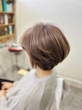 ヘアーアンドメイク ドレス(DRESS) 白髪ぼかしハイライト2回目