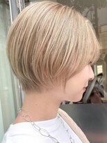 絶壁解消ショート×ナチュラルカラー